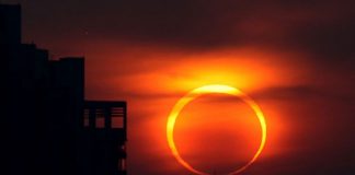 Foto: Eclipse anular de Sol