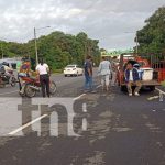 Foto: Equino casi provoca tragedia en Carretera a Masaya / TN8