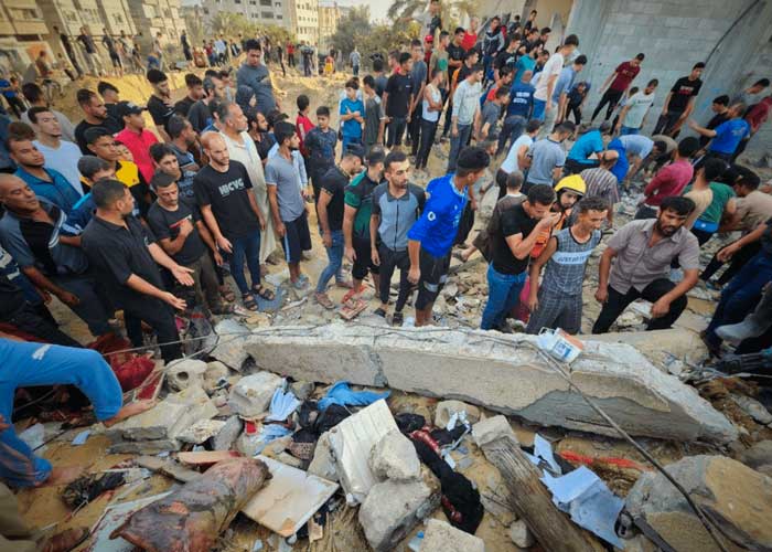 Sube a 2.750 la cifra de muertos en Gaza