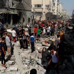 Bombardeos causan 50 muertos en una hora en Gaza