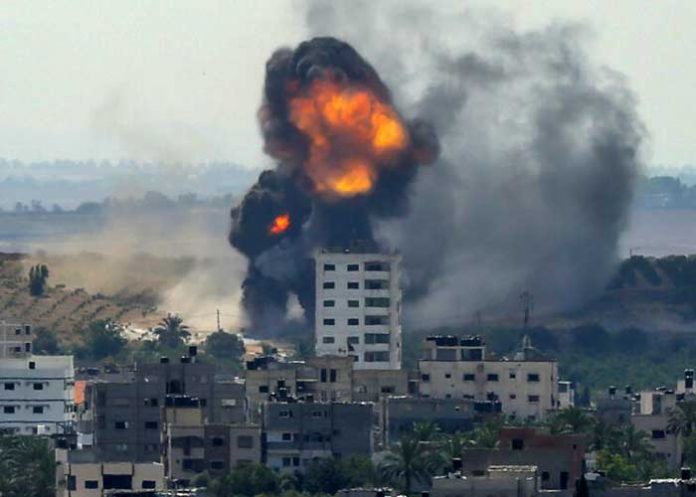 Ataques contra la Franja de Gaza dejan al menos 508 víctimas mortales