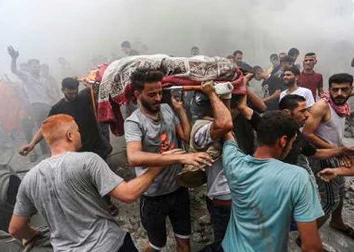 Ataques contra la Franja de Gaza dejan al menos 508 víctimas mortales