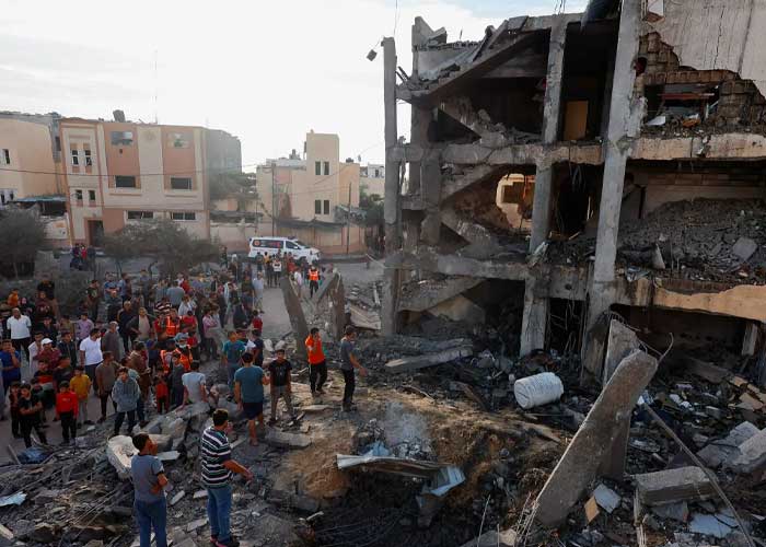 Bombardeos causan 50 muertos en una hora en Gaza