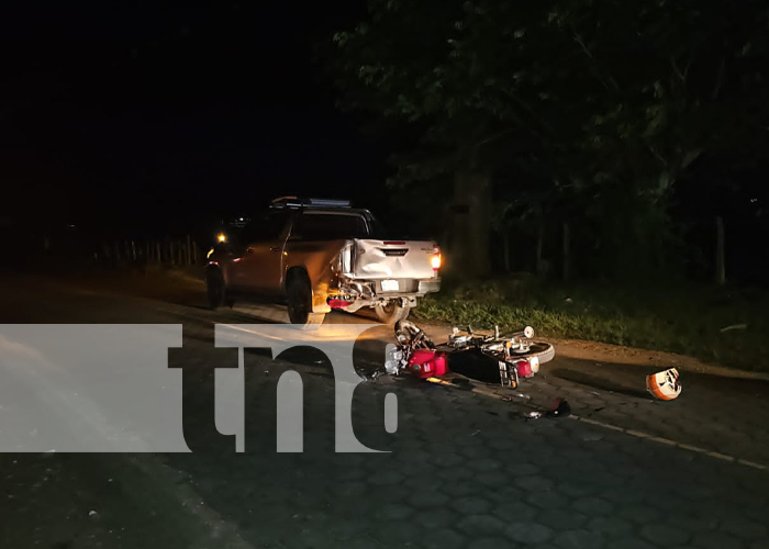 Foto: Fuerte accidente de tránsito en Jalapa, Nueva Segovia / TN8