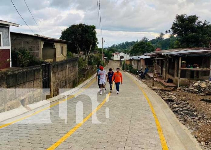 Foto: Nuevas calles para comunidades en Jinotega / TN8