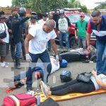 Foto: Accidente de tránsito en Juigalpa, Chontales / TN8