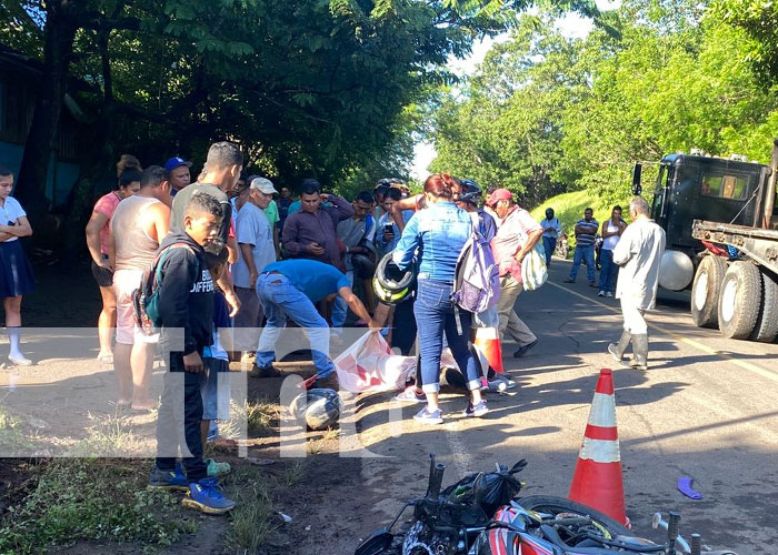 Foto: Trágico accidente de tránsito en Chinandega / TN8