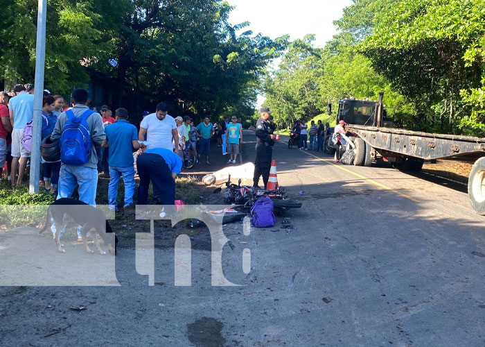 Foto: Trágico accidente de tránsito en Chinandega / TN8