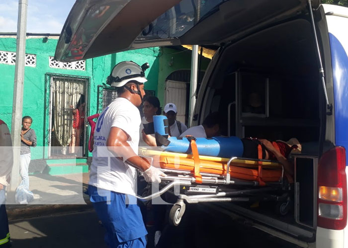 Foto: Accidente de tránsito en Monseñor Lezcano, Managua / TN8