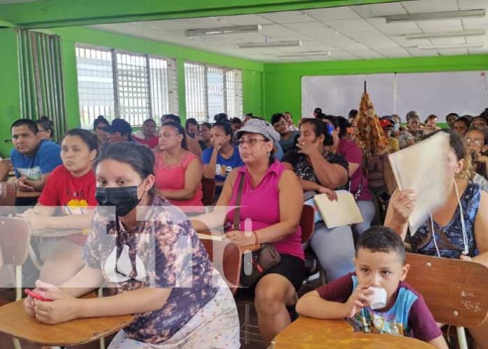 Foto: Matrículas en colegios de Managua / TN8