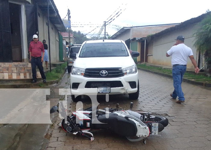 Foto: Accidente de tránsito en Jalapa / TN8