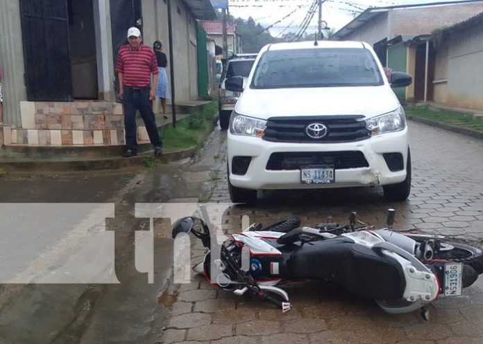 Foto: Accidente de tránsito en Jalapa / TN8