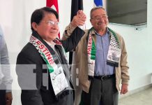 Foto: Nicaragua recibe con los brazos abiertos a un dirigente de Palestina / TN8
