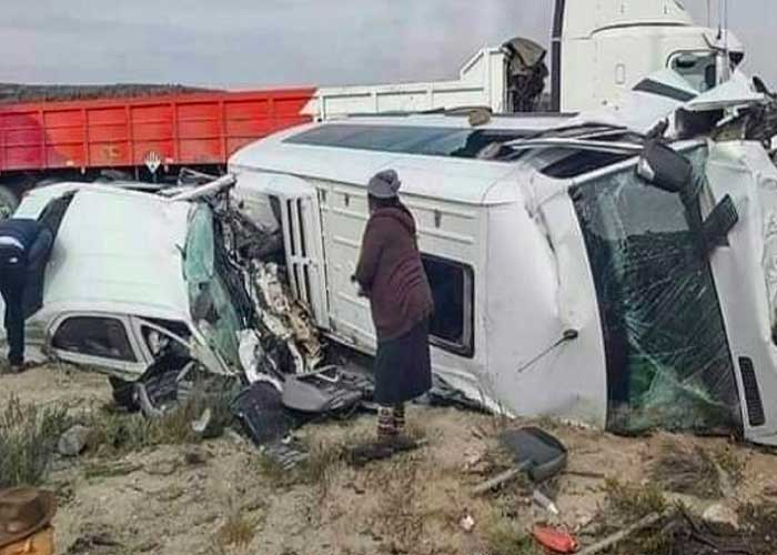 Reportan cinco fallecidos en accidente vial en Perú