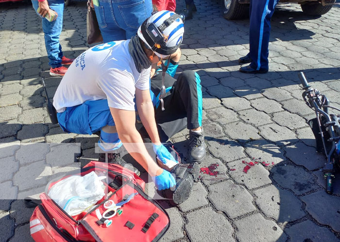 Foto: Fuerte accidente en Managua / TN8