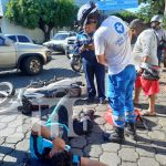 Foto: Fuerte accidente en Managua / TN8
