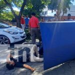 Foto: Accidente con caponera en sector de la Pista El Recreo, en Managua / TN8