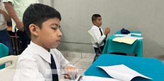 Foto: Concurso para ver al mejor estudiante de primaria en Nicaragua / TN8