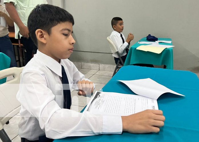 Foto: Concurso para ver al mejor estudiante de primaria en Nicaragua / TN8