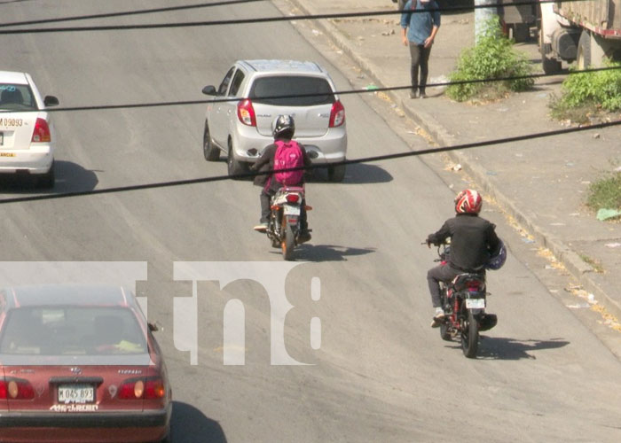 Foto: Prevención de accidentes con motos en Nicaragua / TN8