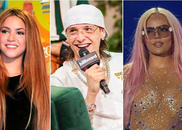 Shakira, Karol G y Peso Pluma dominan los MTV