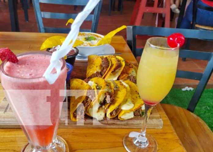 Managua con excelente lugar para comer tacos