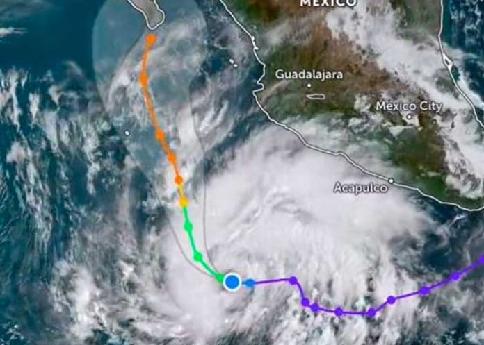México activa plan de emergencia ante la tormenta Norma