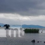 Peligrosa tromba marina en el lago Cocibolca