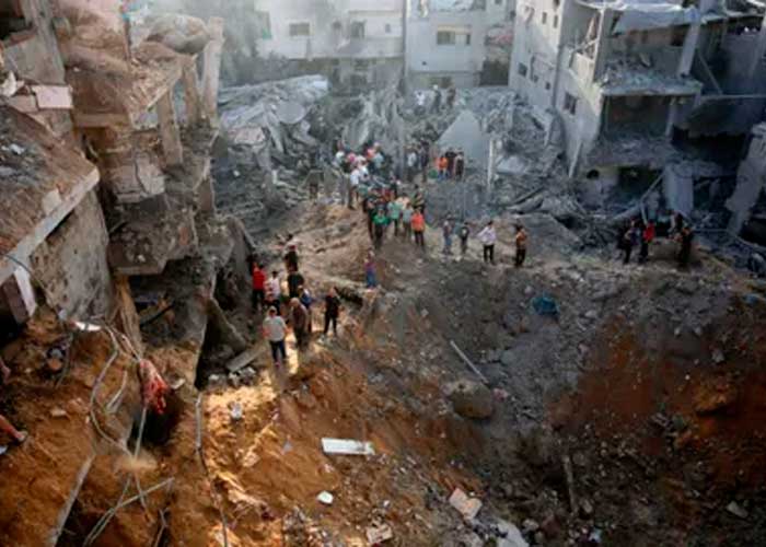 Foto: Ataques en Gaza /cortesía