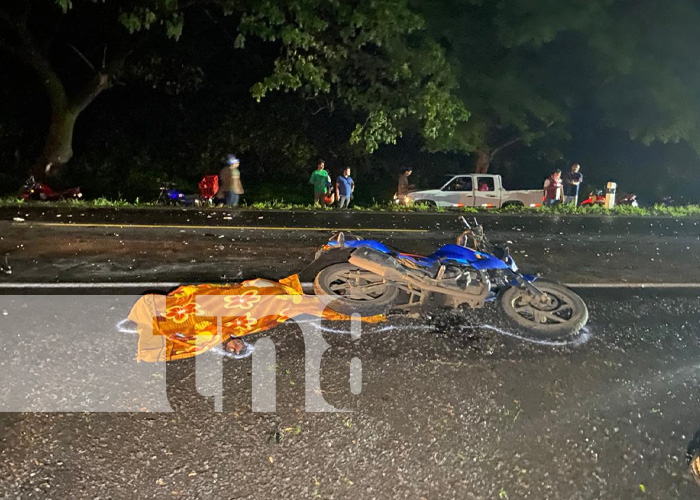 Foto: Tripe colisión deja un muerto y dos motociclistas lesionados en Chinandega / TN8