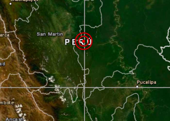 Foto: Fuerte sismo en Perú /cortesía
