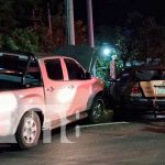 Foto: Noche de fuertes accidentes en Managua: Cuantiosos daños y lesionados de gravedad / TN8