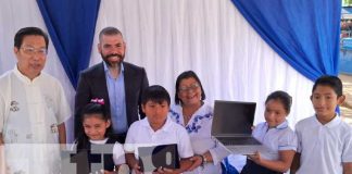 Foto: China dona Kits tecnológico al centro escolar Mario Arana en Jinotepe/Tn8