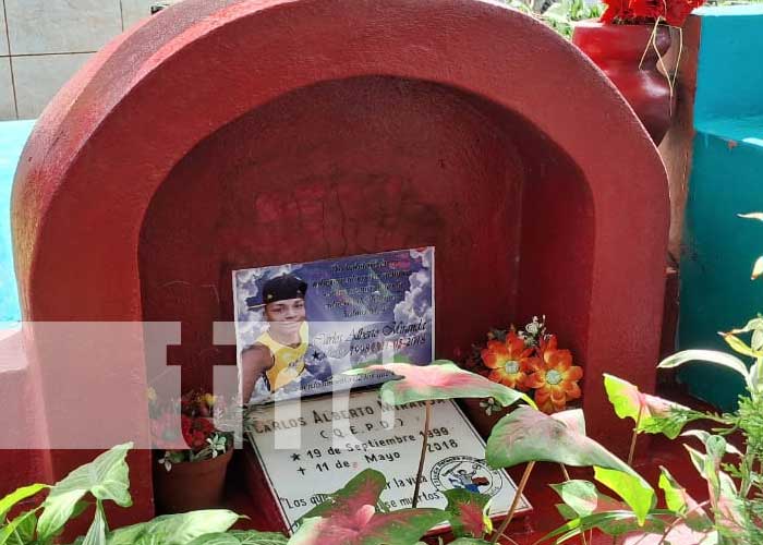 Fotos: La juventud Sandinista llevó ofrendas florales a los héroes y mártires de la revolución/Tn8