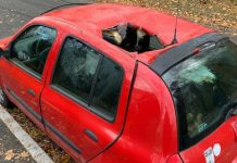 ¡De no creer! Supuesto meteorito cae sobre un carro en Francia