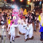 Foto: Masiva participación en el XXI Carnaval de "Mitos, Leyendas, Tradiciones y Personajes Leoneses" / TN8