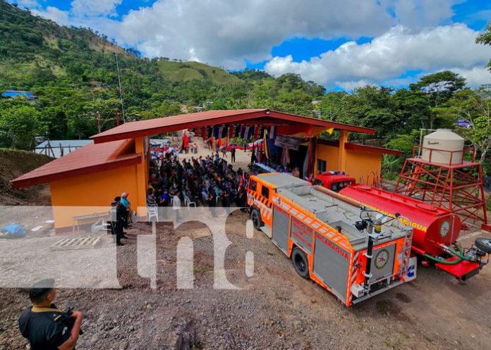 Foto: Inaugurada Estación de Bomberos en Nicaragua/TN8