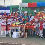 Foto: Alcaldía de Managua impulsa el béisbol infantil con entrega de material deportivo/TN8