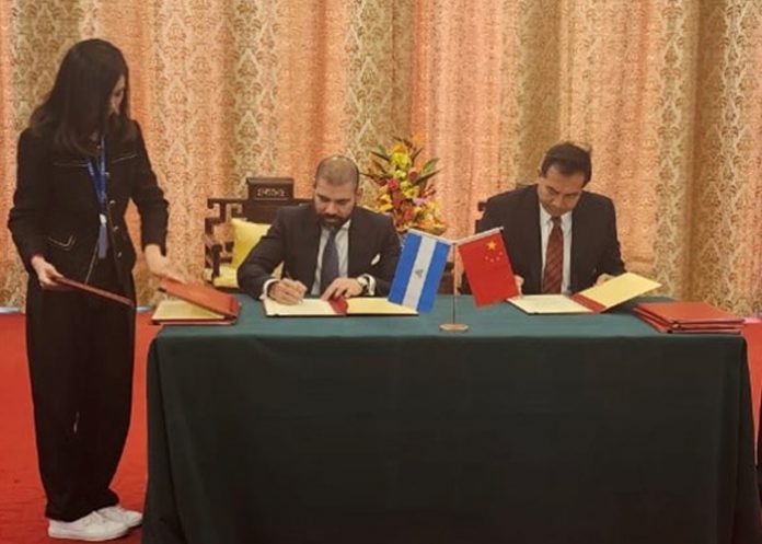 Foto:Nicaragua firma importantes documentos de cooperación con China/Cortesía