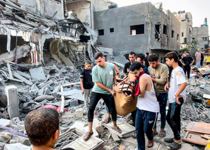 Estremecedora cifra de 11 mil 100 víctimas por ataques Israelíes en Gaza