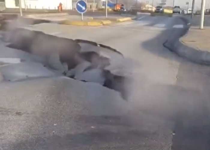 Foto: ¡Islandia en alerta! Video impactante muestra grietas de vapor en Grindavik/Cortesía