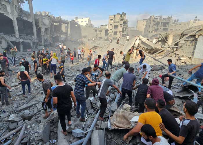 31 palestinos son asesinados por ataque israelí en Yabalia y Gaza