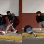 Jóvenes golpean a un indigente mientras caminaba en calles de México