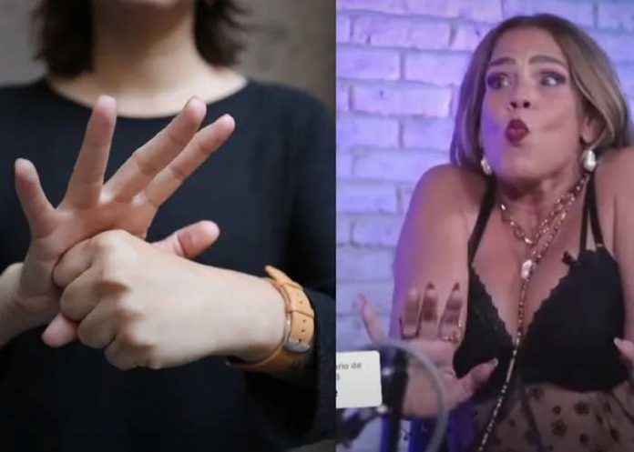 Niurka es fuertemente criticada por ‘burlarse’ del lenguaje de señas