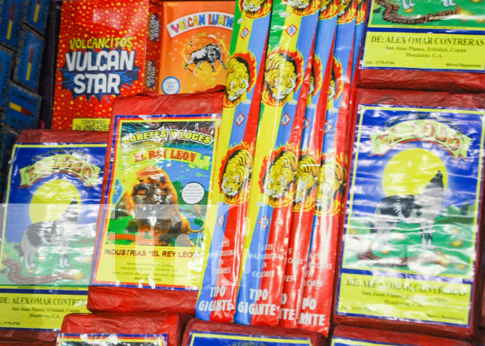 ¡Prepárate para las Purísimas! Comerciantes de Masaya ofrecen productos pirotécnicos