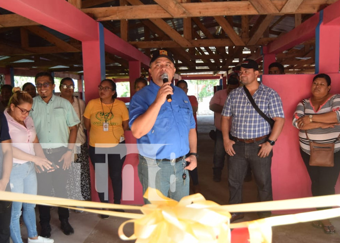 Inauguración del módulo de comercialización de mariscos y tubérculos en Bilwi