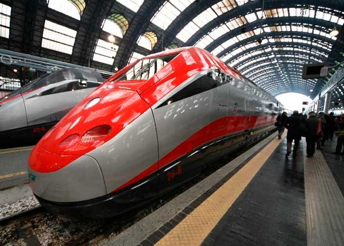 Foto: Detienen tren en Italia /cortesía 
