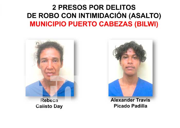Foto: Policía Nacional: Más delincuentes tras las rejas en el Caribe Norte y Madriz / TN8
