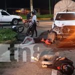 Foto: ¡Accidentes en Managua! Dos incidentes de tránsito dejan víctimas con lesiones/TN8
