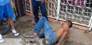 Capturan un ladrón en Juigalpa mientras intentaba huir con un ropero robado